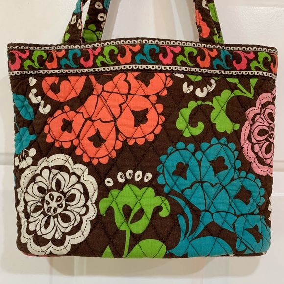 Vera Bradley Small Tote Handbag in Lola - Retired - Picture 2 of 9